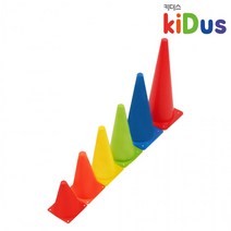 유아체육 h55 23cm(낱개) 칼라콘, 색상_오렌지