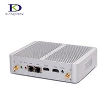 미니PC 초미니PC 초소형 소형 PC 컴퓨터 풀 메탈 케이스 견고한 pc i3 4005u 팬리스 pc 인텔 셀러론 n3150 쿼드 코어 데스크탑 htpc dual vga, 2기가 램 32기가 ssd, n3150 2 lan 2 hdmi