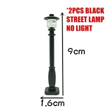 어린이날선물 어린이 블럭 호환 도시 스트리트 뷰 빌딩 브릭 MOC 도로 신호등 사인 블록 기본 친구 남아용 DIY 여아 선물, [14] 2PC-1BlackLight