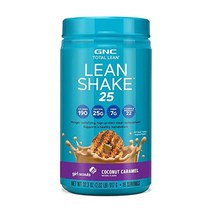 단백질 보충제 GNC Total Lean | Shake 25 Protein Powder High-Protein Meal Replacement Girl Scout Chocolate, Girl Scouts - Coconut Caramel, 16 Servings (Pack of 1)