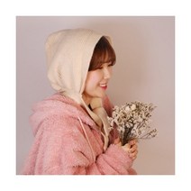 갓샵 여성 성인 니트보넷 6color 보닛 후드워머 모자