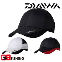 [09피싱]다이와 DC-6122 발수 디자인 메시 캡 낚시모자 다이와모자 정품, DC-6122 블랙 레드 프리