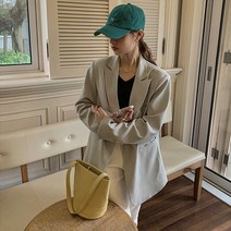 Hooozen 루스 오버사이즈 캐주얼 파퓰러 수트 정장재킷