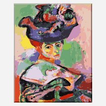 모모픽스페인팅 DIY명화그리기 40x50cm, 앙리마티스 부인