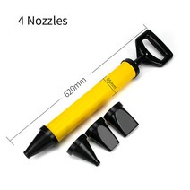 몰탈분사기 시멘트 코킹 건 보안 도어 그라우팅 도구 수동 스테인레스 얼룩 모르타르 분무기 어플리케이터, 01