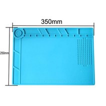 연기흡입기 납땜연기 목공 소형 집진기 내열 납땜 매트 정전기 방지 실리콘 PCB 전화 수리를 자기 패드 워크 스테이션, BW-304