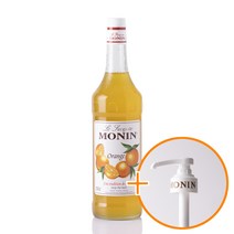 모닌 오렌지 시럽 1000ml+모닌 전용 시럽펌프(트루시트러스 사은품)
