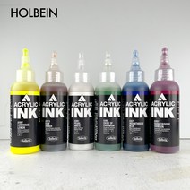 홀베인 아크릴 잉크 액상 아크릴물감 100ml, AI951프라이머리마젠타