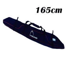 헤드 스키 폴 팩 눈 부츠 휴대용 캐리 숄더 핸드 백 더블 보드 방수 옥스포드 케이스 커버 165cm 175cm, [02] Red Board Bag 165cm