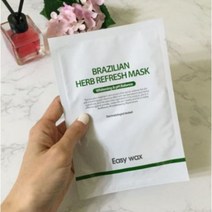 이지왁스 (초!특가행사10+2장)왁싱후 알러지 진정케어팩 주름개선 기능성팩 팽진현상 완화에 효과적인 브라질리언팩 1장 왁싱후 진정팩, 1개