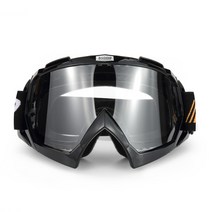 크로스보더 베스트셀러 X600 고글 라이더 장비 오프로드 라이딩 안경 할리 오토바이 고글 스키 고글, 블랙 화이트 필름, 하나, 1개
