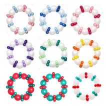 링풍선 키트 풍선 만들기 DIY 생일 돌잔치 파티 장식, 오렌지