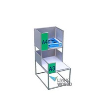 T0리빙월드 이면지활용함 2단A 간편형 (A4+A3) /이면지함 분리수거함1, 상세페이지 참조, 상세페이지 참조