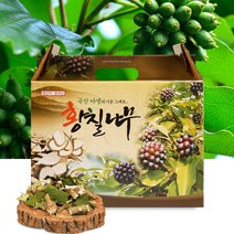 자연 선물 황칠나무즙 100ml x 60p 1박스 황칠 추출액 100% 국내산 야생 황칠나무 무첨가 건강즙