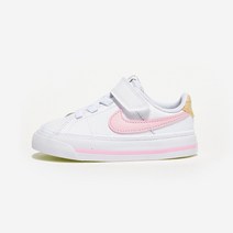 나이키 포드 라고시 (보들러벨크로) 화이트 베이키 핑크 아기 운동화 nike 2살 어린이 데일리 편안한 찍찍이 신발 추천