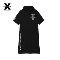 모자 여성 Ed Hardy X여름 랜드 레저 트임 후드원피스