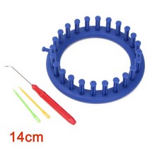 베짜기 베틀 직조 위빙 틀 직조기 손뜨개 위빙 옷감 뜨게 키트 1 set 사각형 라운드 diy 뜨개질 스카프 스웨터 모자 목도리 바느질 니트 수제 공예 꼬기 도구, 육군 녹색, 육군 녹색