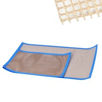 테프론 푸드 메쉬 고온 500 X 500mm 블루 AM05K