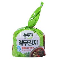 풀무원 톡톡 열무김치 1.4kg x 1개, 종이박스포장