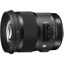 SIGMA 단초점 표준 렌즈 Art 50mm F1.4 DG HSM 캐논용 풀 사이즈 대응 311544, US Version_Nikon