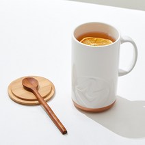 빈플러스 예쁜 세라믹 머그컵 뚜껑 세트 500ML, 빈플러스 세라믹 머그컵 500ML