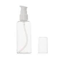 휴대용 펌프형 리필용기(100mL) 여행용 화장품 공병, 20개