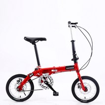 14/16/20 인치 접이식 변속 초경량 소형 자전거 남녀 출퇴근 배달 로드 가성비 사이클 바이크 학생 휴대용 서브 보조, 9 흰색 14인치