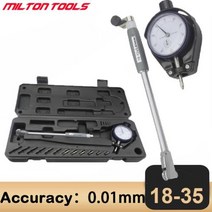 디지털 0001mm 1835mm 3550mm 50160mm001mm 다이얼 보어 게이지 센터 링 다이얼 표시기 마이크로 미터 게이지 측정 도구, WHITE