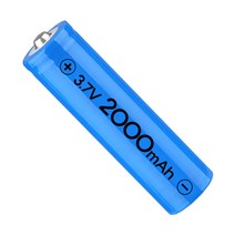 피티타임 18650 배터리 충전지 충전용건전지 리튬배터리 2000mAh, 1개