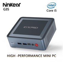 미니PC 데스크탑 고사양 ninkear g35 컴퓨터 인텔 i5-1135g7 프로세서 windows 11 pro ddr4 16gb 512gb ssd wifi6 1000m 게임용, 16기가바이트 512기가바이트, 인텔 코어 i5-1135g7