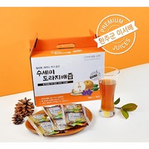 통째로 갈아넣은 국내산 배도라지 수세미즙 50포 환절기 감기에 좋은 아기 어린이 건강즙, 50개, 120ml