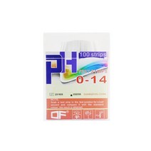 PH 산도테스트 종이페이퍼 리트머스지 측정시험지 (2번 100매입 0-14pH), 1개