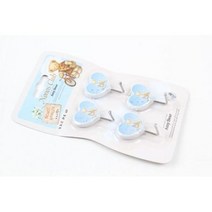 노노스 하트 접착행거 소품걸이 다용도행거, 1개, 색상