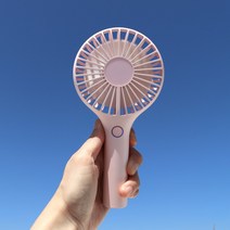 마이케어 쿨팬 휴대용 선풍기 미니 핸디팬 1개+1개, 핑크