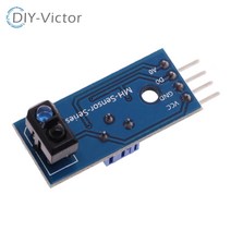 TCRT5000 적외선 반사 센서 Arduino 다이오드 3 극관 보드 3.3v 용 IR 광전 스위치 배리어 라인 트랙 모듈