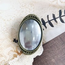 후야몰/클로이 타원 브로치 만들기 반제품 퀼트/프랑스자수-DIY, HF12-클로이 타원 브로치