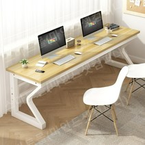 남매책상 자매 공부방 데스크 쌍둥이 원목 테이블, 120X60X75cm, D