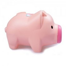 ZVD592708돼지 저금통 핑크 특대 잔돈 비상금 금고 모금통 동전