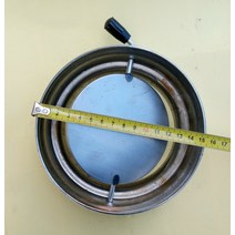 펠렛난로 조절식 굴뚝 댐퍼 캡 펠렛 스토브 포함 연기 액세서리 4 인치 5 6, 03 5 inch 1.5mm thickne