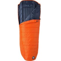 빅아그네스 Big Agnes 로스트 도그 침낭: 45F 신테틱 겨울 동계 침낭, BAG00EZ Orange/Navy, Reg/Left Zip