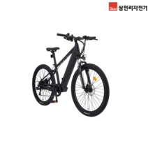 2023 삼천리자전거 2023 팬텀XC 27.5인치 전기 하이브리드 자전거, 블랙(무광)