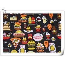 천원단 원단천 Sanrio-구데타마 105cm 폭 코튼 원단 바느질 복 망토 드레스 퀼트 슬립 커버 DIY 소재, 02 (3)_01 0.5yard (45X105cm)