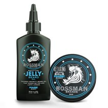 보스맨 비어드 오일 남자 수염 발모제, Magic Jelly + Balm Combo (Pack