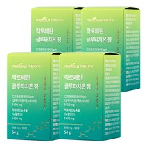 멜로우네이쳐 락토페린 글루타치온 듀얼밸런스, 4통, 90정