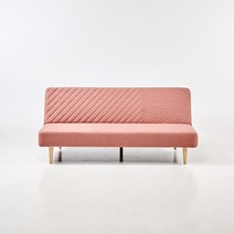 [모던하우스 평택점]소파로 침대로 인테리어 포인트까지~ 쿠션감이 좋은 소파베드- 스톡홀름 1825 퀼팅 소파베드 (더스티핑크)