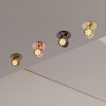반 매입 MR형 직부등 천장등 포인트 조명 카페조명 인테리어조명 천장조명, 브론즈