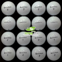 테일러메이드 버너TP LDP 로스트골프공 A 3피스 로스트볼 16구 화이트