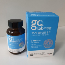 지큐랩 100억 생유산균 골드, 60정, 16개