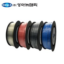 상아뉴매틱 폴리우레탄 튜브 U 1/8-1.6 3.17x1.6 200M 상아 에어 호스 우레탄직관호스 투명 검정 파랑 빨강 주황 노랑 녹색 흰색