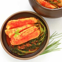 [부자김치] 100% 국산 아삭아삭 갓담근 프리미엄 김치, 총각김치 10kg
